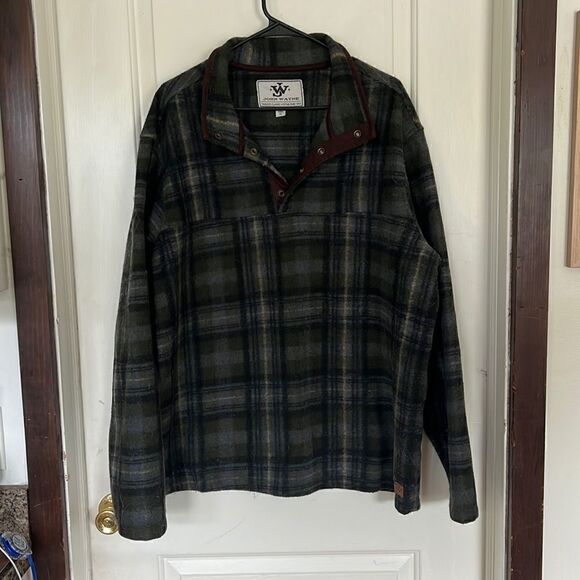 John Wayne flannel pull over - Picture 1 of 4